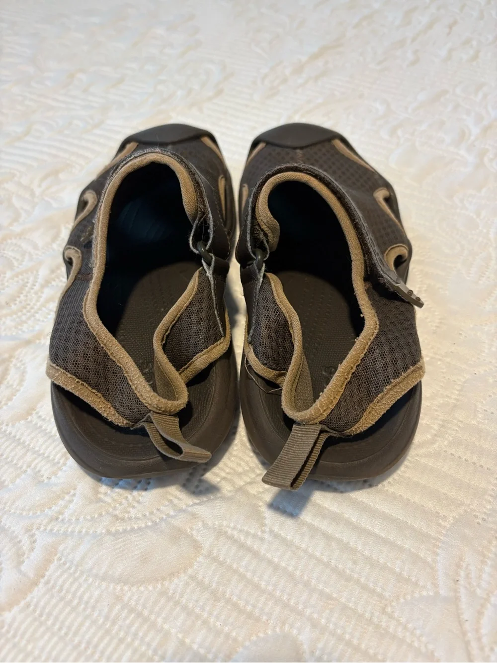 Crocs Swiftwater Mesh Men's Size 10 Water Shoes Sandals Sport Outdoor Dark Brown